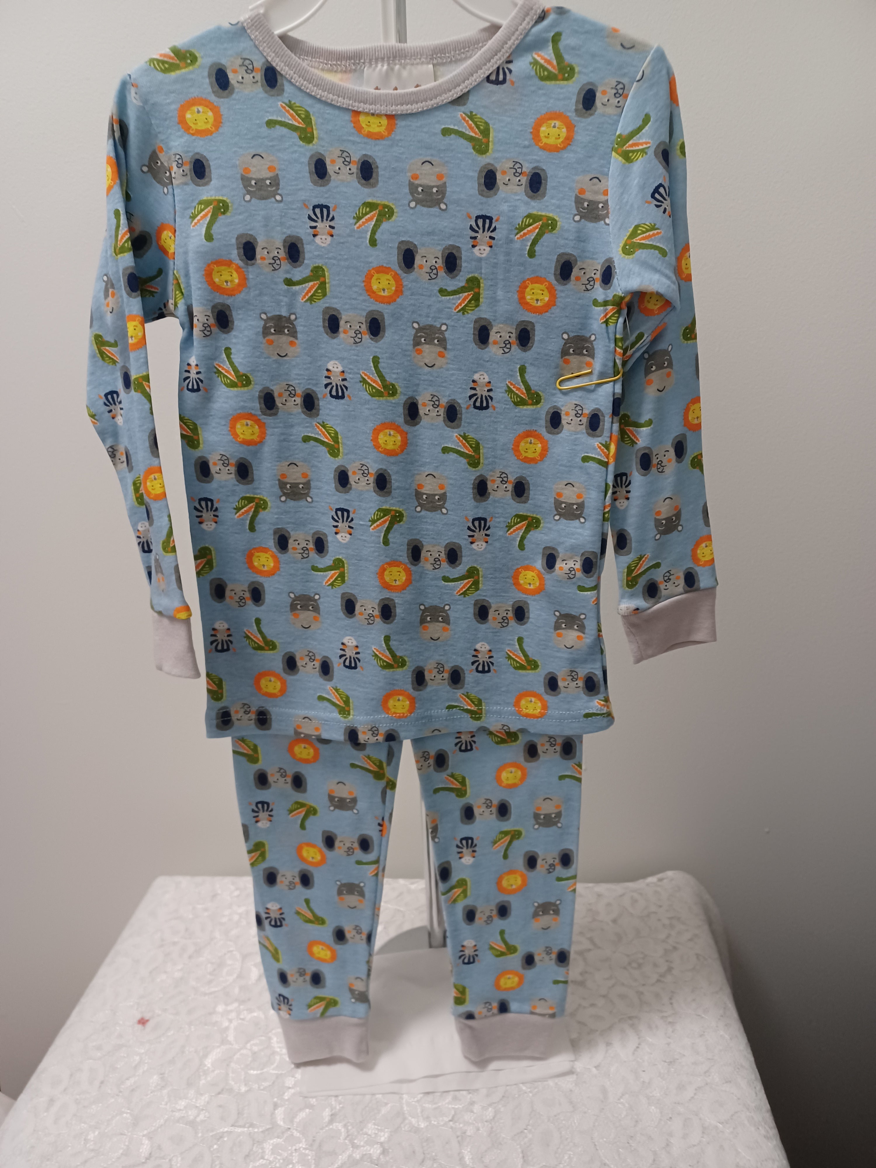 Blue Animal Pajamas